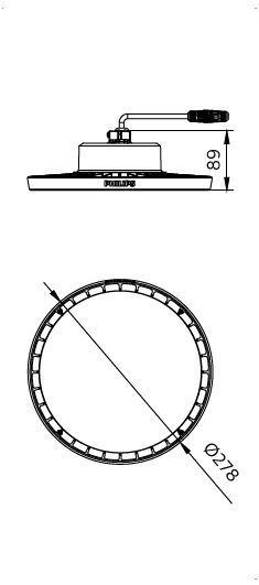 Philips CoreLine LED High Bay Light 10500lm 4000K - 8719514542983