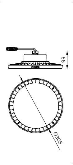 Philips CoreLine Value LED High Bay Light 200W - 8719514529212