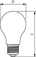 Philips Master LED Glass Bulb E27 3.4W DimTone - 8719514449671