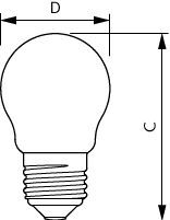 Philips Master LED Dimmable Candle 2.5W E27 927 - 8719514449398