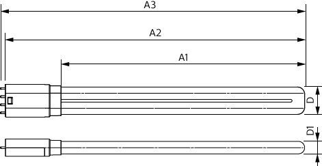 Philips CorePro LED PLL 24W 2G11 4P 3000K - 8720169157118