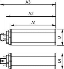 Philips CorePro LED PL-T 9W GX24q-3 Cool White 4000K - 8719514487826