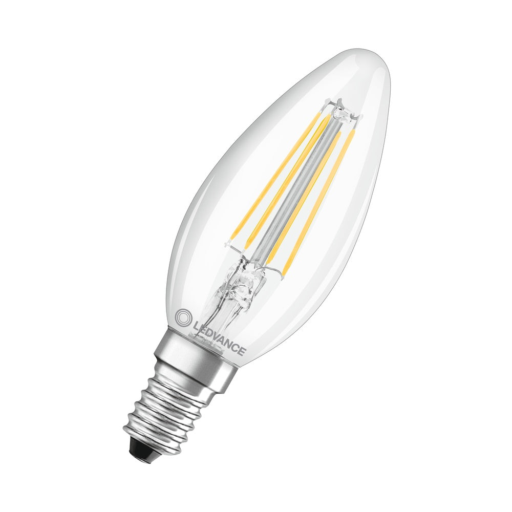 LED Classic B40 Dimmable Filament Candle 4.8W E14 827 - 4099854067532