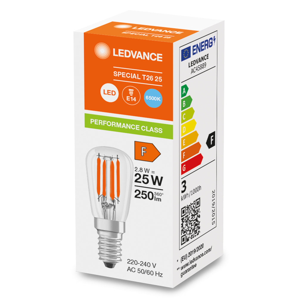 LED Special T26 Refrigerator Bulb 2.8W E14 Clear - 4099854066498
