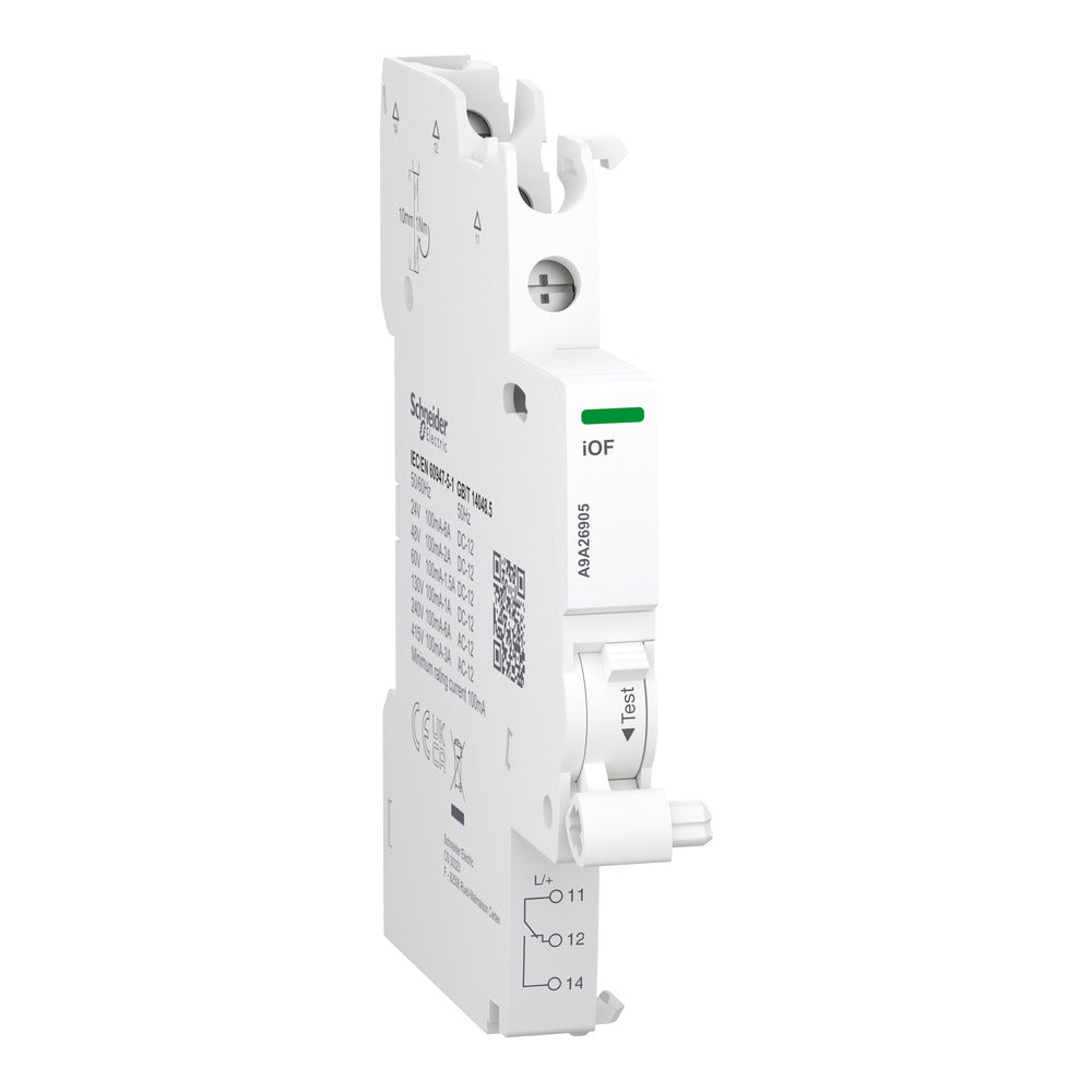 Schneider Electric Acti9 IOF Auxiliary Contact 0.1-6A - A9A26905