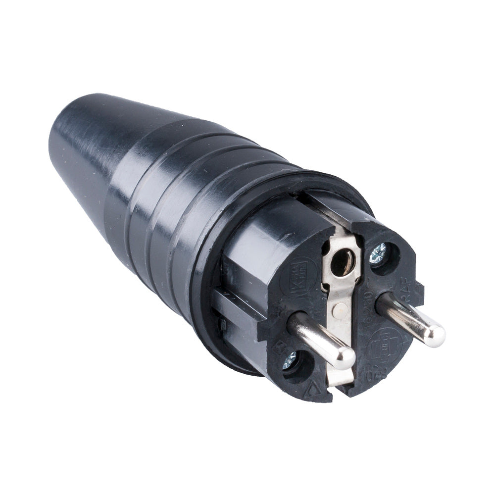 Heavy Duty Industrial Rubber Power Plug 16A 250V - 108013 | Tameson.com