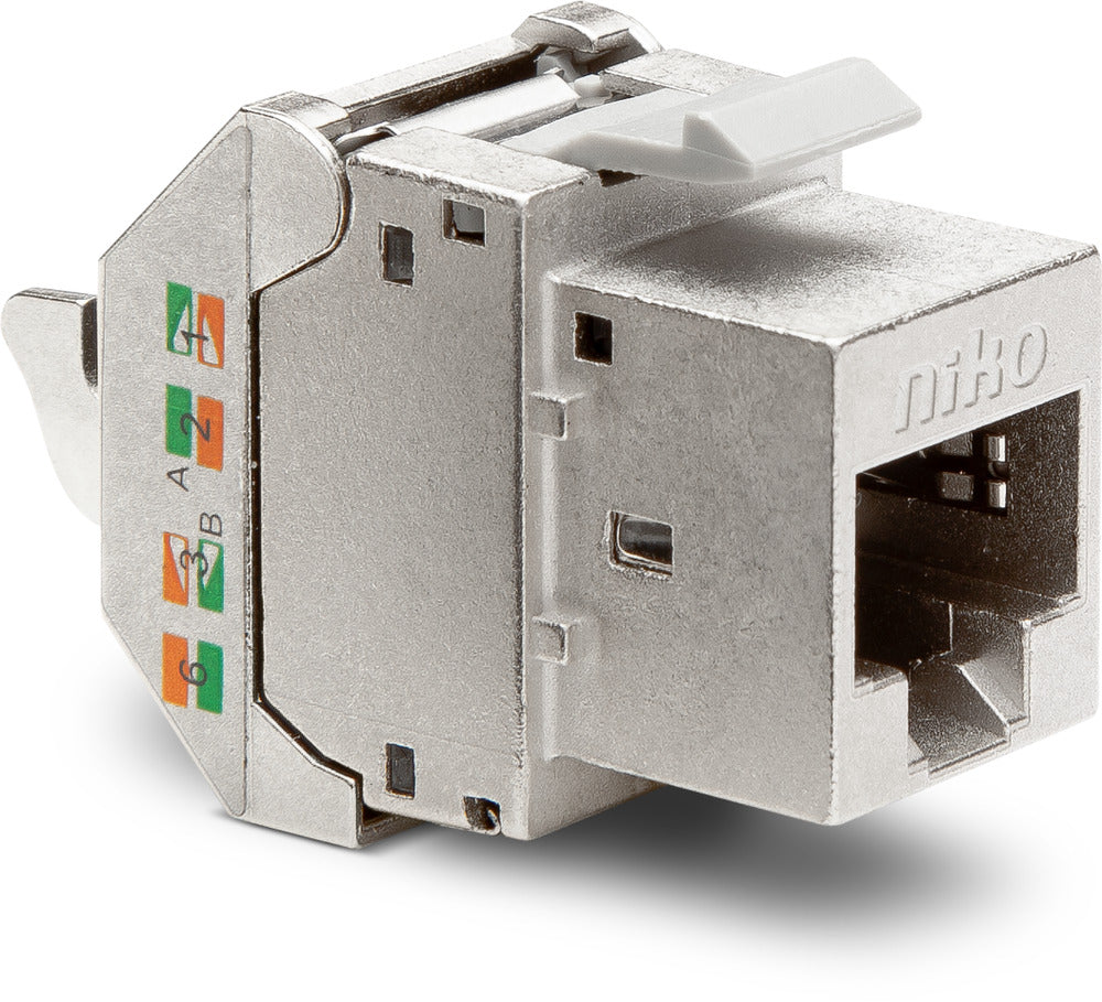 Shielded RJ45 STP Cat 6 PoE++ Connector 250MHz - 650-45067 | Tameson.com