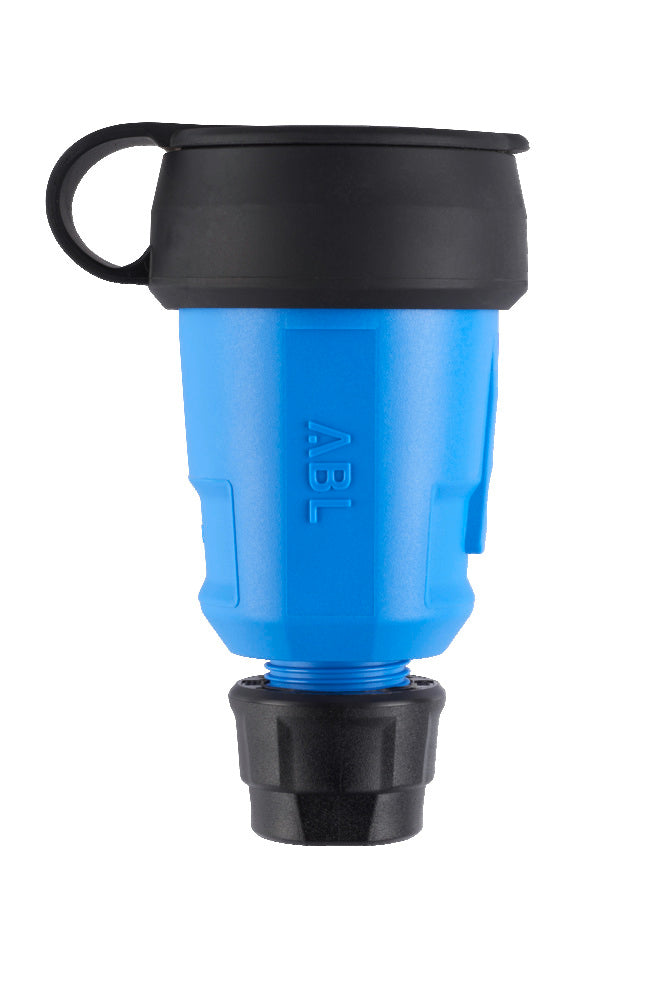 100000082 ABL Hightech SCHUKO IP44 Heavy Duty Connector Blue - 100000082 ...