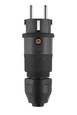 ABL Professional IP54 Schuko Plug Black 16A - 100000068