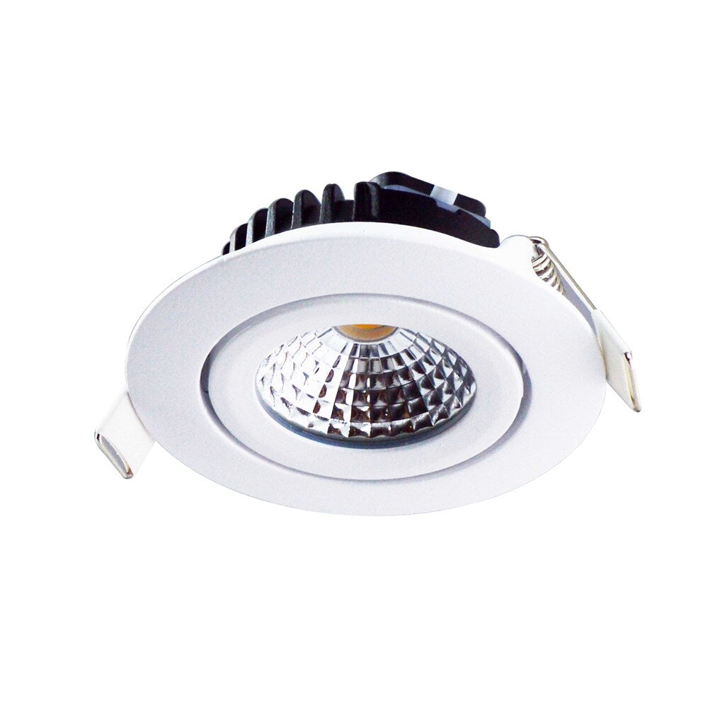5W Adjustable Recessed LED Spotlight Dim To Warm IP54 - A22056 ...