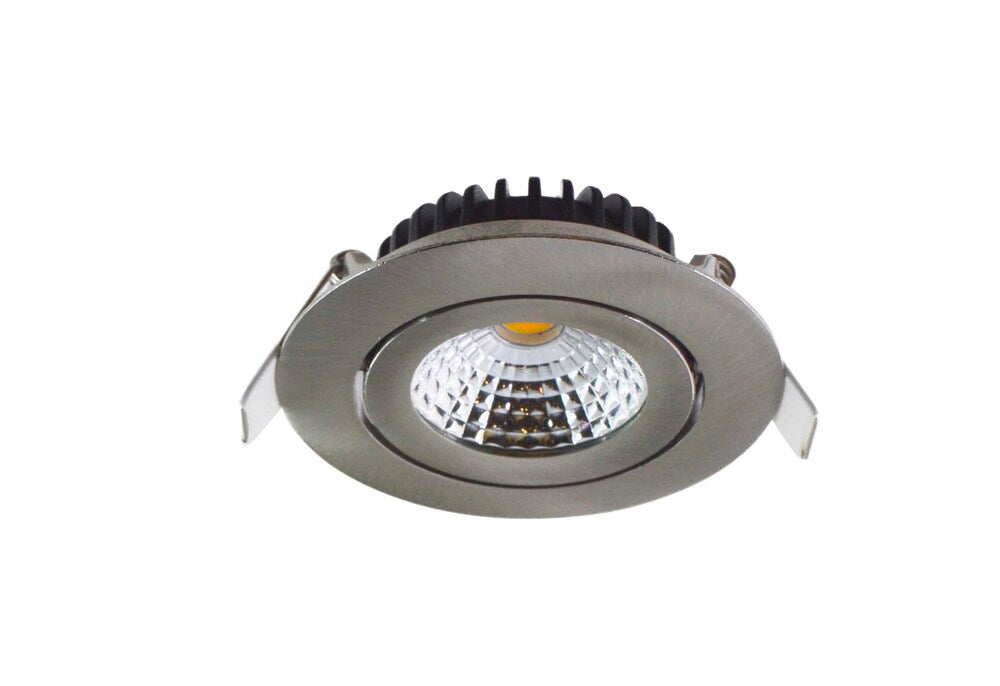 Adjustable Recessed LED Spot Light 5W 2700K Nickel - A22032