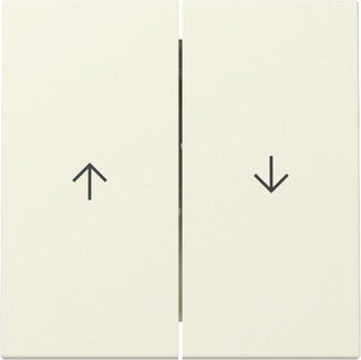 Gira System 55 Dual Rocker Switch With Arrow Symbol - 329401