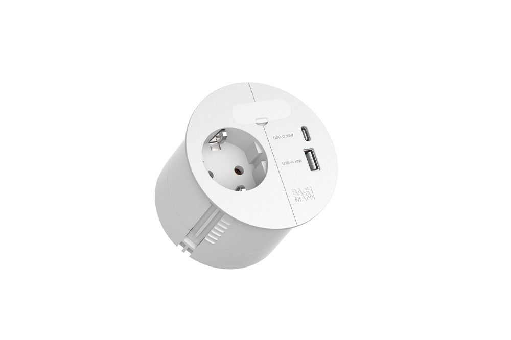 Loop In Charge 230V Socket With 22W USB A/C Charger - 938.303