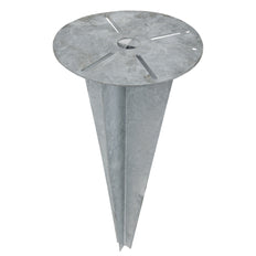 Ground Mounting Spike 26cm Base Plate 55cm Depth - 5819