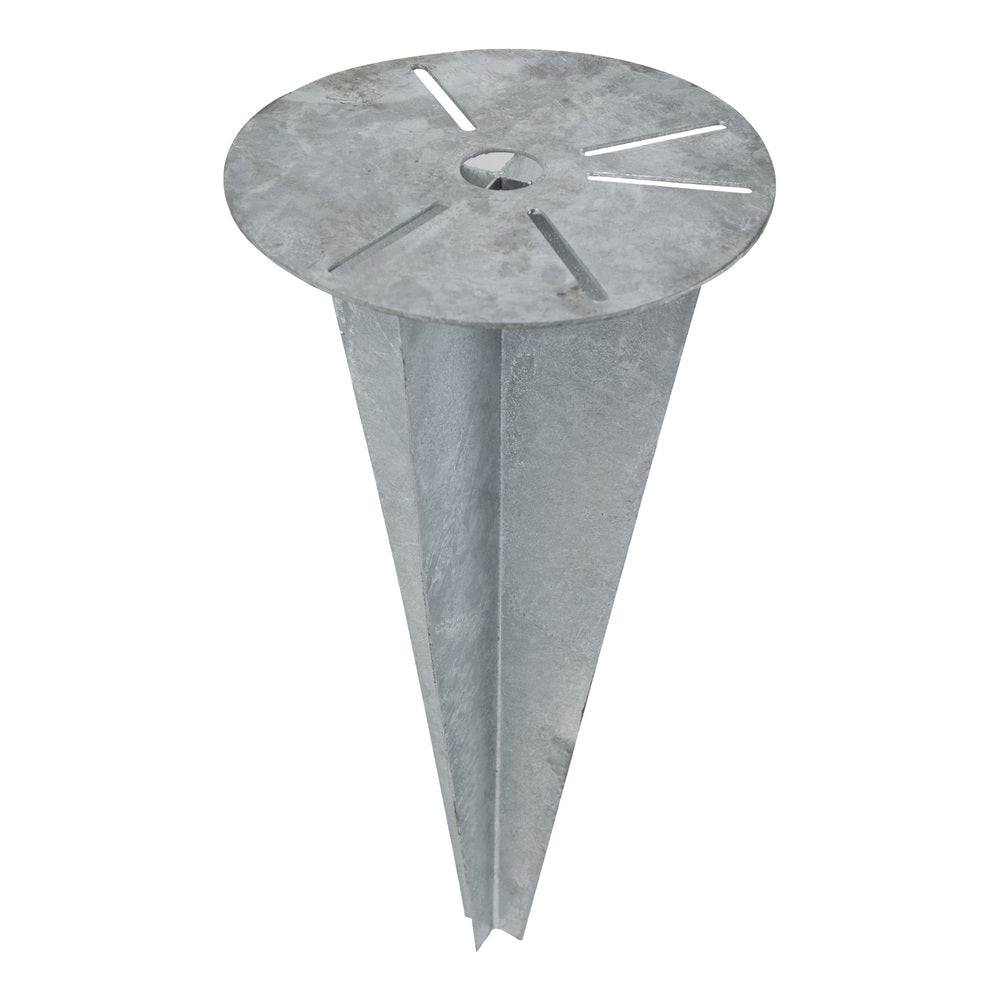 Ground Anchor Spike 21cm Base Mount 50cm Depth - 5818