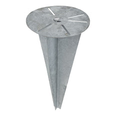 Ground Anchor Spike 21cm Base Mount 50cm Depth - 5818