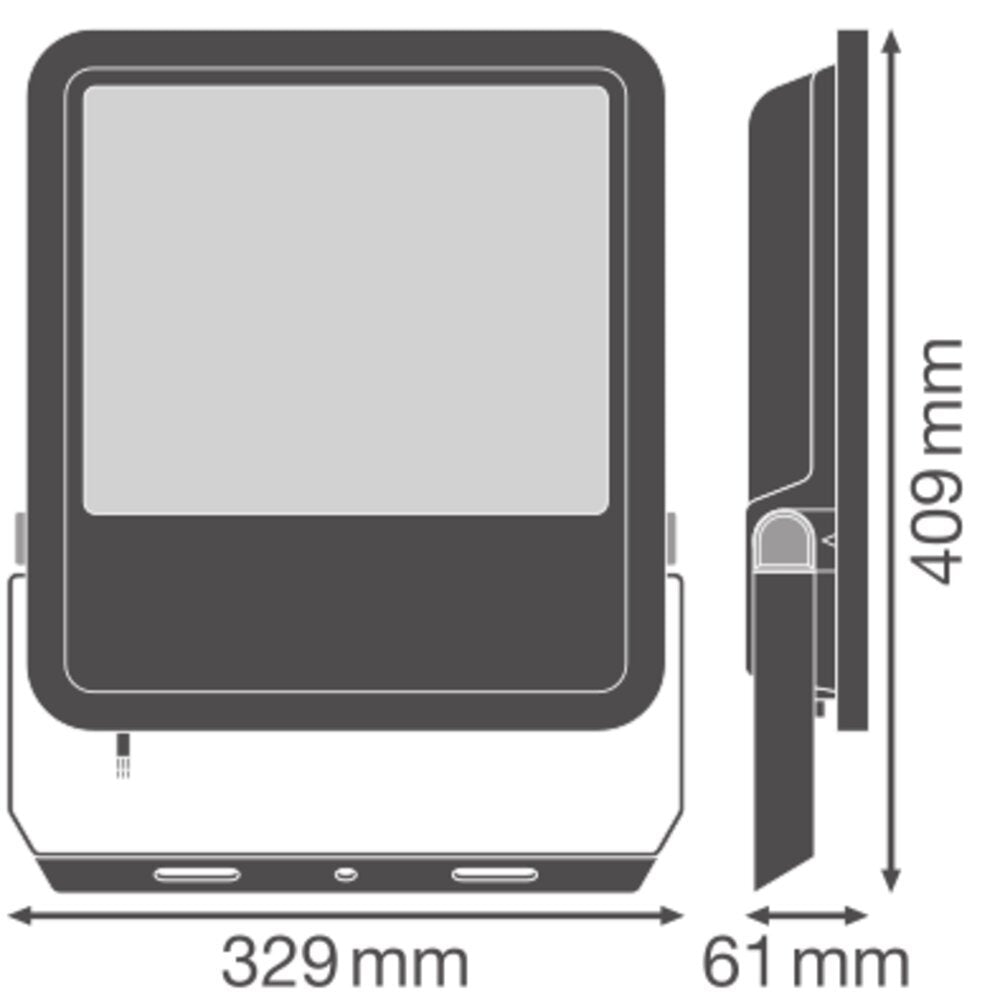 LED Floodlight 250W High Output 25000lm IP66 - 4099854306600