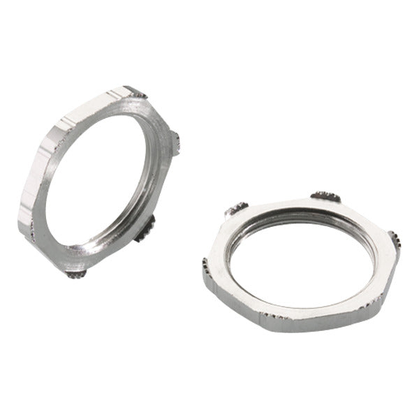 Pflitsch M63 EMC Brass Knurled Lock Nut - GMM263/7PA