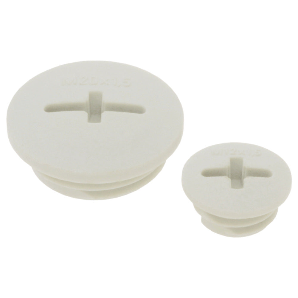 Skindicht M25 Fiberglass Reinforced Blind Plug RAL7035 - 52006130 [50 Pieces]