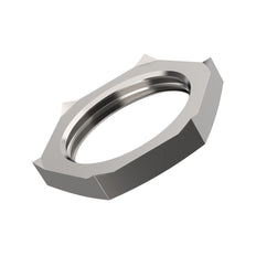 EMC M20 Brass Counter Nut With Cutting Edges - 52103320 [10 Pieces]