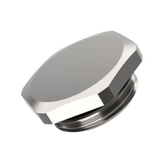 SKINDICHT M20 Nickel Plated Brass Blind Plug With O-Ring - 52103425 [5 Pieces]