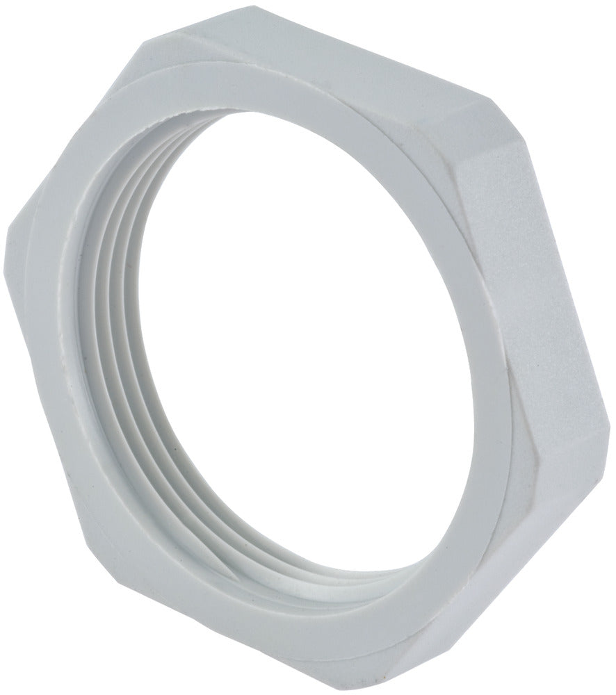 GM-FS PG9 Polyamide Locknut Grey - 1262090011 [50 Pieces]