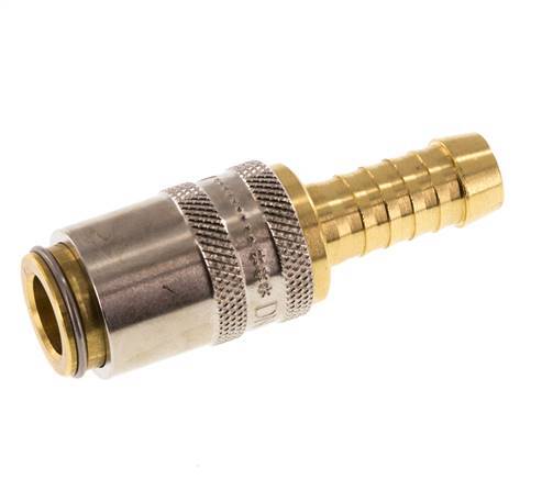 Brass DN 6 Mold Coupling Socket 9 mm Hose Pillar