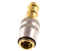 Brass DN 9 Mold Coupling Socket 12.7 mm Hose Pillar