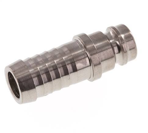 Stainless Steel DN 9 Mold Coupling Plug 13 mm Hose Pillar