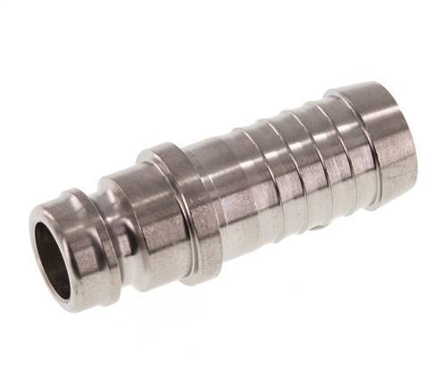 Stainless Steel DN 9 Mold Coupling Plug 13 mm Hose Pillar