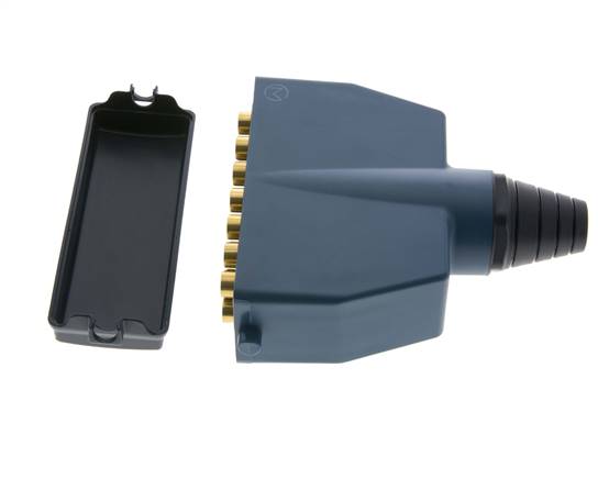 Brass Multi-coupling Plug 20x4 mm Push-in Connections