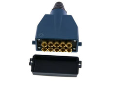 Brass Multi-coupling Plug 10x6 mm Push-in Connections