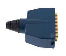 Brass Multi-coupling Plug 14x6 mm Push-in Connections