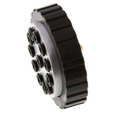 POM Multi-coupling Plug 12x4 mm Push-in Connections Vacuum