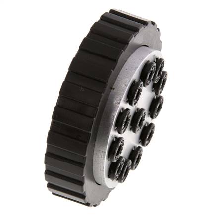 POM Multi-coupling Socket/plug 8x8 mm Push-in Connections Vacuum
