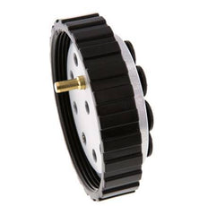 POM Multi-coupling Plug 10x6 mm Push-in Connections Vacuum