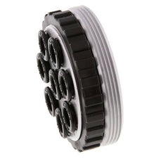 POM Multi-coupling Socket 8x8 mm Push-in Connections Vacuum