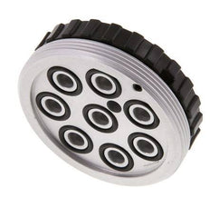 POM Multi-coupling Socket 8x8 mm Push-in Connections Vacuum