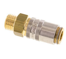 Brass DN 6 Mold Coupling Socket M14x1.5 Male Threads