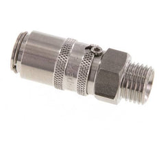 Stainless Steel DN 6 Mold Coupling Socket M14x1.5 Male Threads