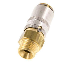 Brass DN 6 Mold Coupling Socket M14x1.5 Male Threads Unlocking Protection