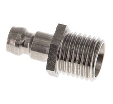 Stainless Steel DN 6 Mold Coupling Plug M14x1.5 Male Threads Double Shut-Off