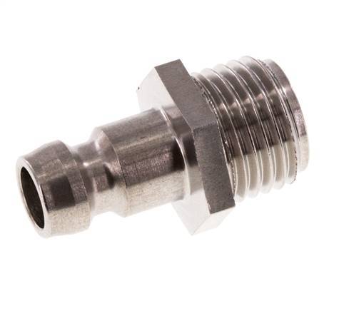 Stainless Steel DN 6 Mold Coupling Plug G 1/4 inch Male Threads ...