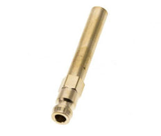Brass DN 6 Mold Coupling Plug 8x63 mm Push-in Connections [2 Pieces]