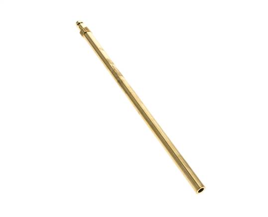 Brass DN 6 Mold Coupling Plug 10x360 mm Push-in Connections