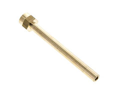 M14x1.5 Female Threaded Brass Pipe 120 mm long