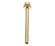 M14x1.5 Female Threaded Brass Pipe 120 mm long