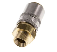 Brass DN 9 Mold Coupling Socket M16x1.5 Male Threads