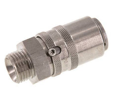 Stainless Steel DN 9 Mold Coupling Socket M16x1.5 Male Threads