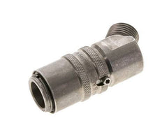 Stainless Steel DN 9 Mold Coupling Socket M16x1.5 Male Threads 45-deg